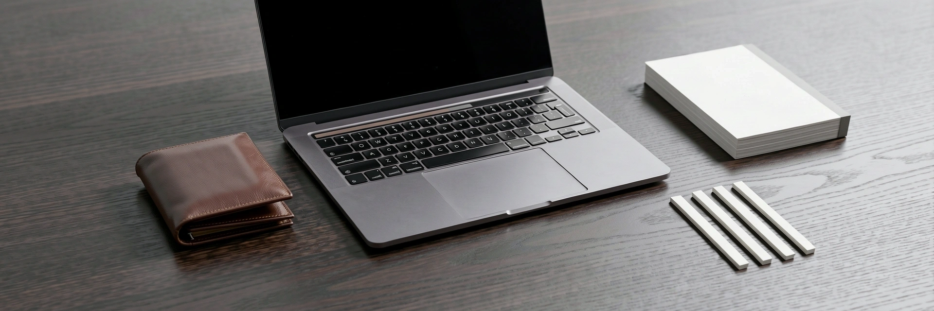 Modern minimalist workspace